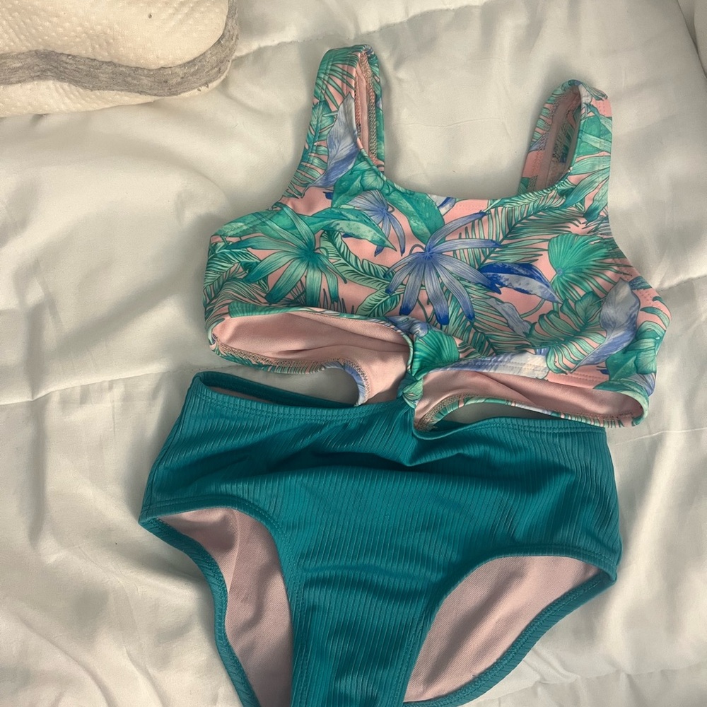 Art Class Girls Tropical Print Set